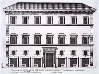 Palazzo af Fonseca-familien, Rom, fra 